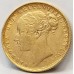 AUSTRALIA 1873 . ONE 1 SOVEREIGN . MELBOURNE . GOLD